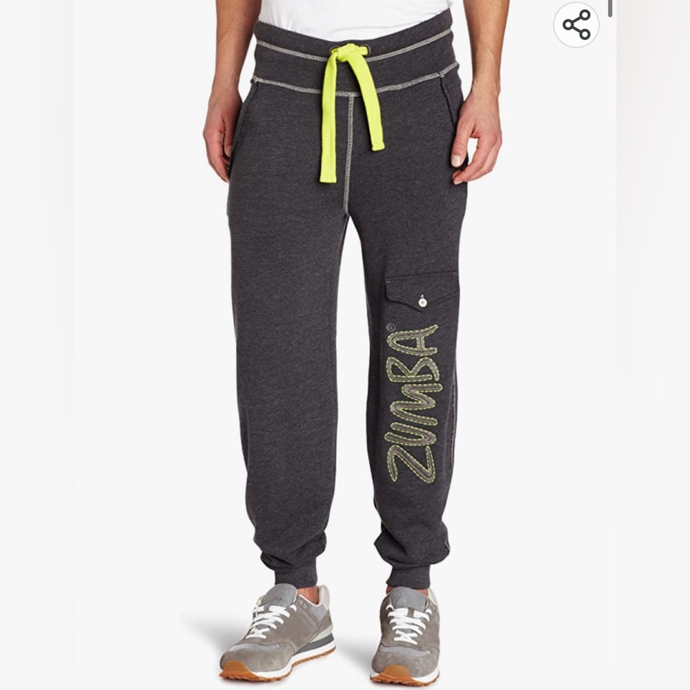 Zumba Men’s Unisex Grooving Sweatpants VINTAGE/RARE